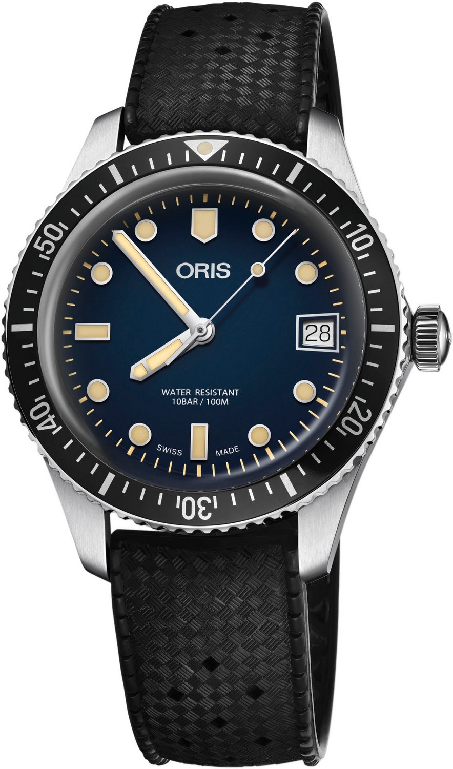 ORIS DIVERS Женские швейцарские часы, автоматический механизм, сталь, 36 мм